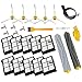 Theresa Hay Replacement Accessory Kit for iRobot Roomba 800 900 Series 890 860 880 870 980 960 Vacuum Accessories,with 2 Set Extractors 10 Filters 10 Side Brushes 5 Screws 1 Cleaning Tool (24pcs)