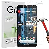 Google Pixel 2 XL Screen Protector,Google Pixel 2 XL Tempered Glass,[2 pack] Bubble-Free Anti-Scratch 9H Hardness 3D Curved Screen Protector Google Pixel 2 Xl.