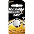 Duracell DL2450 Lithium Coin Battery, 2450 Size, 3V, 540 mAh Capacity (Case of 6)