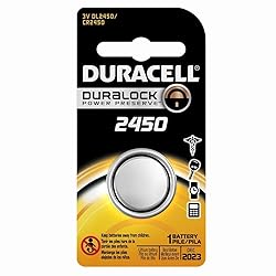 Duracell DL2450 Lithium Coin Battery, 2450