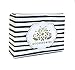 White Flower Hair Pins Twister Coil (Set of 8)