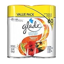 Glade Automatic Spray Air Freshener, Hawaiian Breeze, 2count, 12.4 Ounce