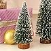 NUOLUX Christmas Tree, 6 Pcs Mini Christmas Trees Desktop Miniature Pine Tree Christmas Decorations for Christmas Table Decor