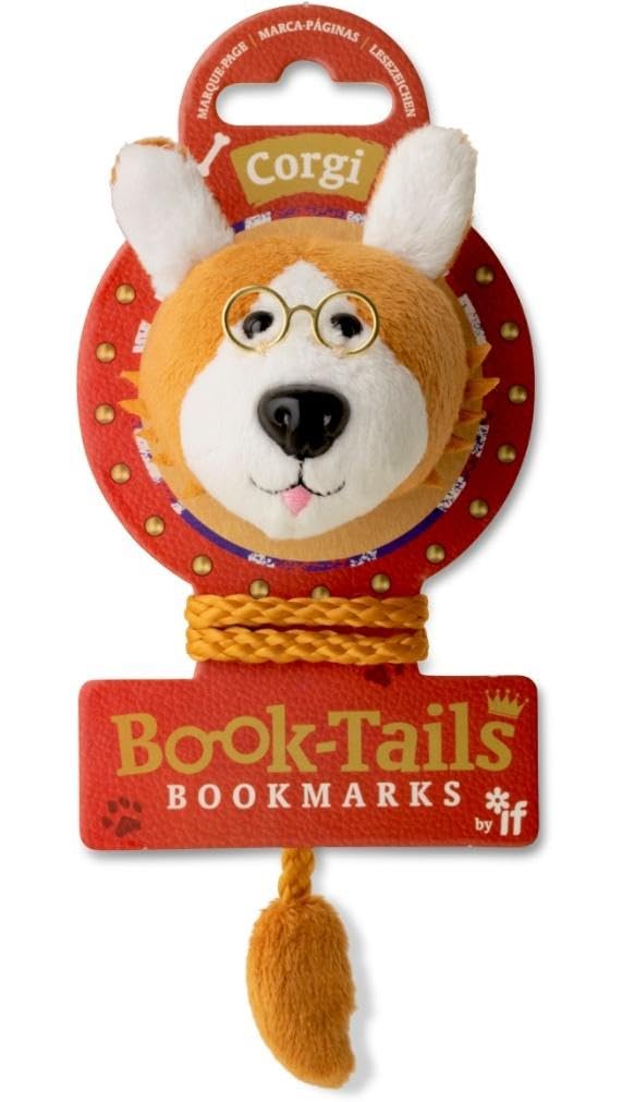 IF BookTails Bookmark - Corgi