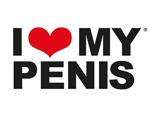 I Love My PENE - Imán del refrigerador de metal - 9 x 6,7 cm ...