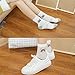 Yoicy 6Pairs Womens Cotton Color socks - Soft Casual Candy Color Crew Socks for Womens Girls