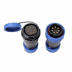 HangTon TY28 7 Pin 25A Bulkhead Dust Poof Connector