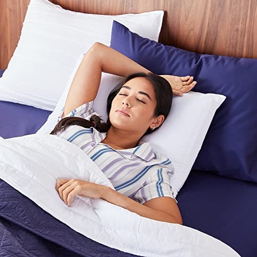 Sleep Innovations Classic Memory Foam Pillow, King Size, Head and Neck Alignment, Side, Stomach