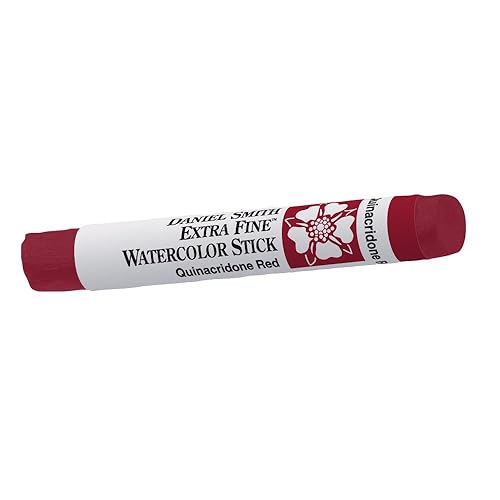 Daniel Smith Extra Fine Watercolor Paint, 12ml Stick, Quinacridone Red, 284670020