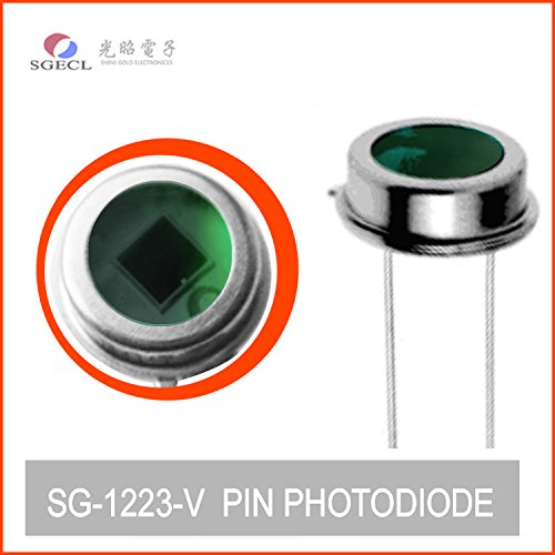 10pcs Silicon PHOTODIODE 390 to 675nm Visible Spectral Detector 565nm Photodiodes