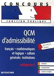 QCM d'admissibilité