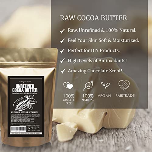 Cocoa Butter Raw Pure Unrefined Incredible Natural Cacao Scent! Use