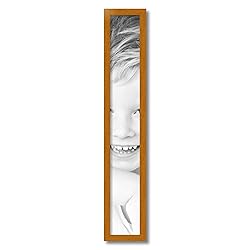 ArtToFrames 5x34 inch Gold Rustic Barnwood Wood