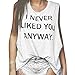 Women Tank Tops, kaifongfu Letter Print Sleeveless Tank Crop Tops Vest