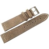 ColaReb Italy 22mm Spoleto Swamp Brown Distressed Leather Watch Strap