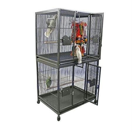 A&E Cage Co. 4030FL White Flight Bird Cage, X-Large/40 x 30" A&E Cage Co. 4030FL White Flight Bird Cage, X-Large/40 x 30"