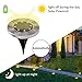GIGALUMI Solar Ground Lights 8 Pack