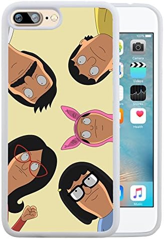 iPhone 7 Plus 5.5 Case TPU and PC Designed with Bob's Burgers White for iPhone 7 Plus 5.5