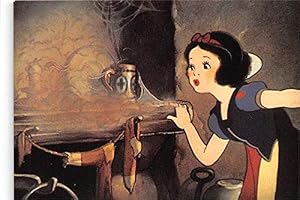 Snow White Inspects Dirt trading card Disney 1993#20