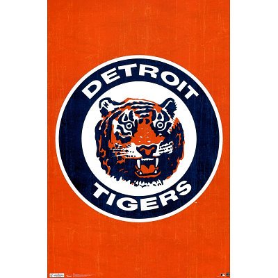 Justin Verlander Detroit Tigers Baseball Poster