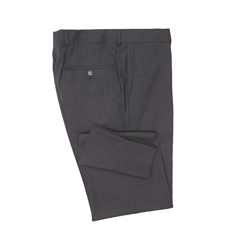 Barutti Hose Tosco Anthrazit Uni Tailored Fit taillierter Schnitt Performance Mischgewebe wasserabweisend