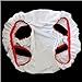 NYKKOLA Plus Underwear Panties Undies for Two, White, One Size