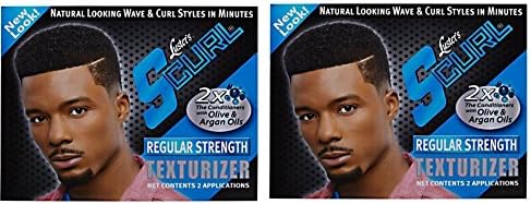 [ PACK OF 2] Luster Scurl Comb Thru Texturizer 2 APPLICATION EA ( REGULAR Strength)