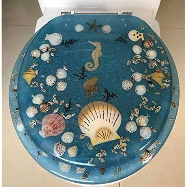 Principal 113+ imagen acrylic toilet seat fish In.thptnganamst.edu.vn