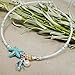 Cren Handmade Shell Beads Ankle Chain Retro Adjustable Anklet Bracelet Sandal Beach Foot Accessory