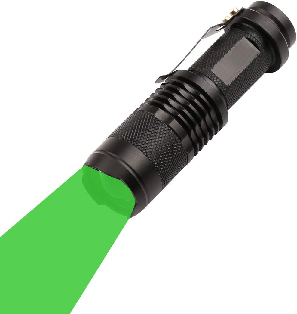 RaySoar 3 Mode 150 Yard Green Hunting Light Flashlight LED Flashlight