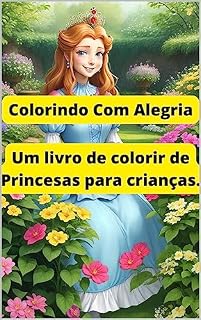 Livro 30 desenhos encantadores de princesas para colorir!