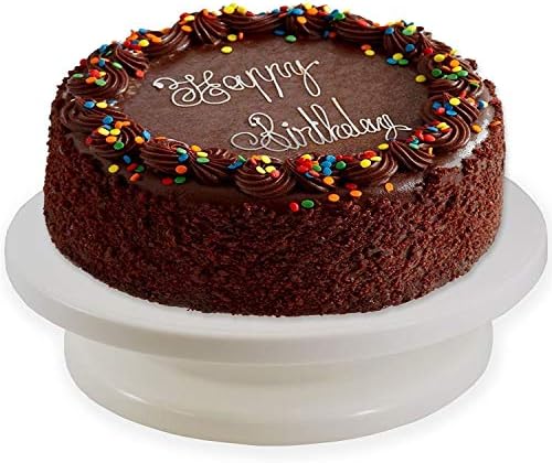 Shoppozone's Plastic Cake Decorating Turntable, 28cm, White