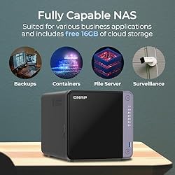 QNAP TS-432X-4G-US 4 Bay 10GbE Desktop NAS with ARM