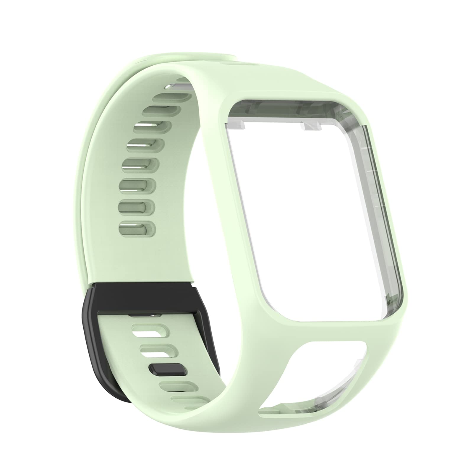 Watch Strap for TomTom Golfer 2/Runner 2/Runner 3 Strap, Replacement Band Wristband for TomTom Spark/Adventurer Women Men Smartwatch, Light Green