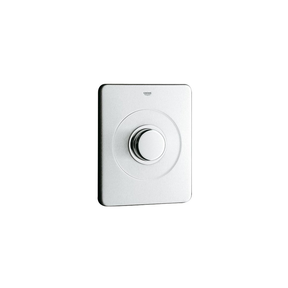 GROHE Wall Plate, Stainless Steel Chrome 43901000