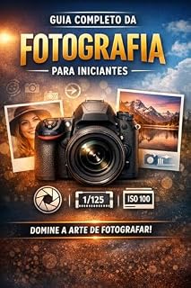 Livro guia completo da fotografia para iniciante