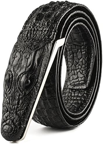 Anthony Moore Mens Belts Leather Designer Belt Men Ceinture Homme Cinto Masculino Black 105Cm