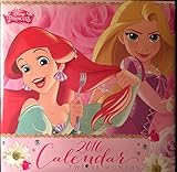 Disney Princess 2016 Wall Calendar (12 Month)