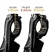 BV Bike Kickstand - Alloy Adjustable Height Rear Side Bicycle Stand, for Bike 24