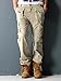 OCHENTA Men's Cotton Washed Multi Pockets Military Cargo Pant #3380 Khaki 34