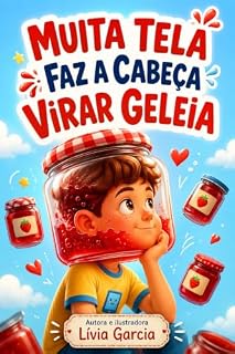 Livro Muita tela faz a cabeça virar geleia