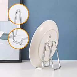 Plate Holder Easel Display Stand - 6 inch Metal