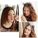 ETEREAUTY Headbands Lace Cat Ear Christmas Hairbands Hair Accessories for Women Girls Gift 2 Pieces