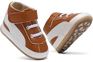 KHOCADW Baby Shoes,Infant Boys Girls Non-Slip Soft Sole Lightweight Sneakers,Unisex First Walking Shoes for 0-18 Months Toddler