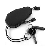 Cevinee™ Mini Outdoor EDC Carrying Bag, Small MOLLE Accessory Bag, Portable Travel Coins Purse Change Wallet Key Pouch with Inner Stainless Key Ring