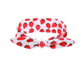 strawberry headband baby