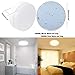 DLLT 24W Dimmable LED Flush Mount Ceiling Light Fixture with Remote, 8.66 Inch Modern Flat Ceiling Lamp, Close to Ceiling Lights for Bedroom/Kitchen/Bathroom/Hallway, Timing, 3 Light Color Changeable