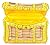 Inflatable Pirate Treasure Chest Cooler.