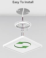 zemty LED Ceiling Light 18cm 15W 1500LM 3000K/4000K/6500K IP44 view 6