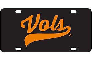 DIXIE DAWGS Tennessee Laser Cut Vols License Plate Car Tag